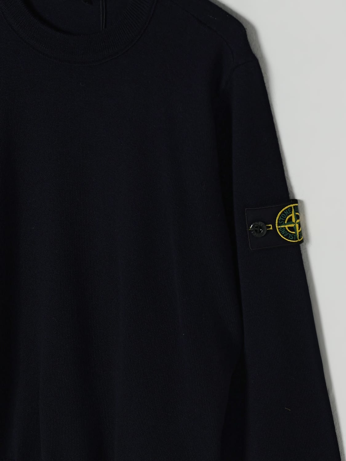 STONE ISLAND JUNIOR SWEATER: Sweater kids Stone Island Junior, Blue - Img 3