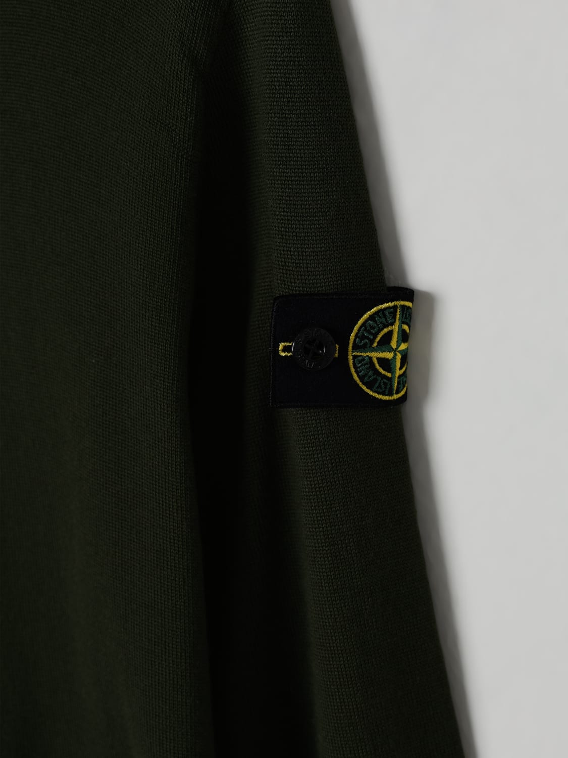 STONE ISLAND JUNIOR SWEATER: Sweater kids Stone Island Junior, Green - Img 3