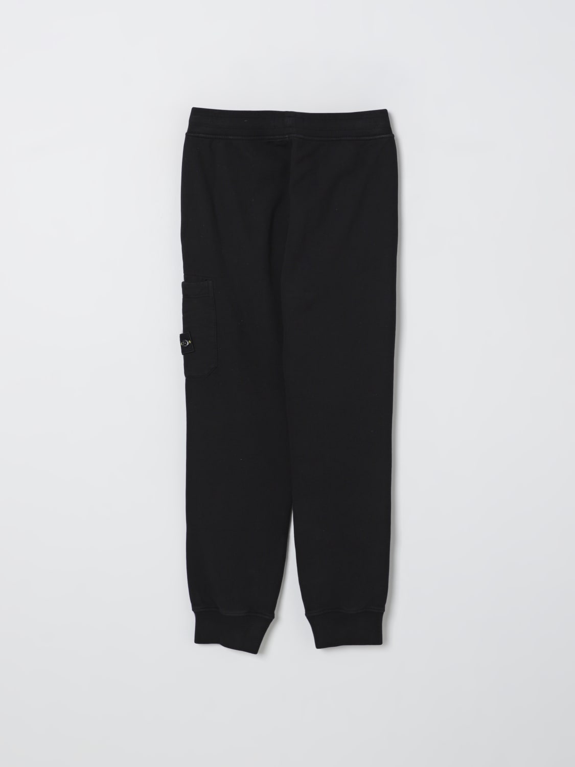 STONE ISLAND JUNIOR HOSE: Hose kinder Stone Island Junior, Schwarz - Img 2