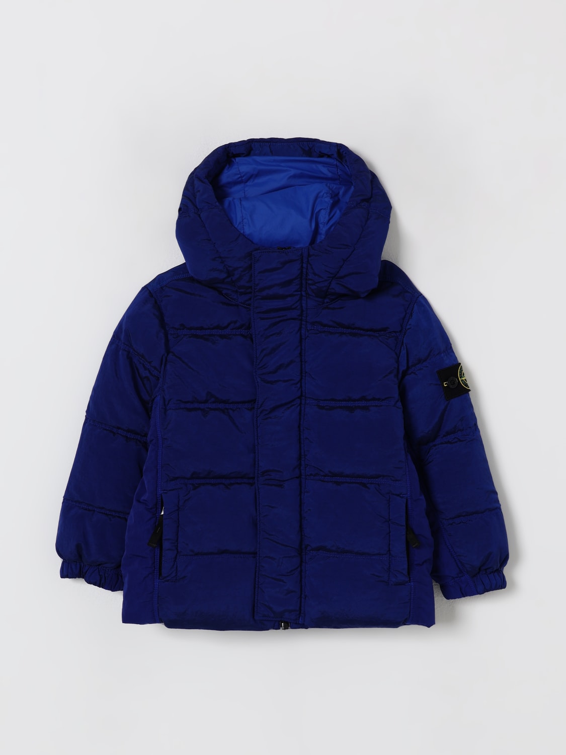 STONE ISLAND JUNIOR CHAQUETA: Chaqueta niños Stone Island Junior, Azul Oscuro - Img 1