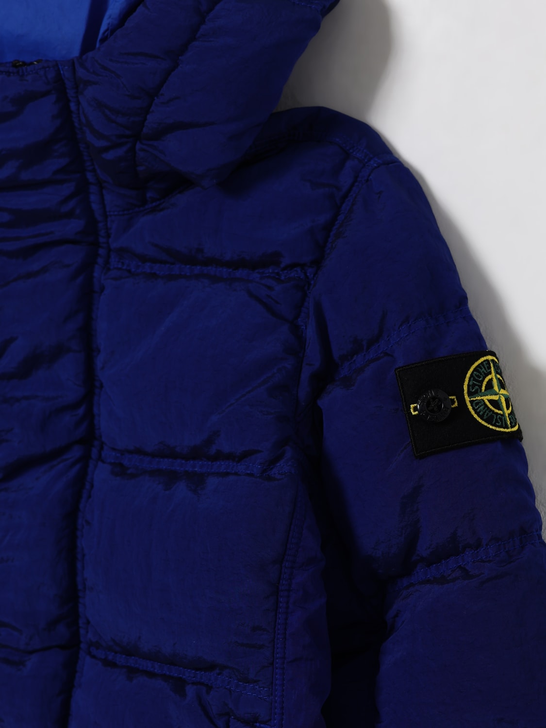 STONE ISLAND JUNIOR CHAQUETA: Chaqueta niños Stone Island Junior, Azul Oscuro - Img 3