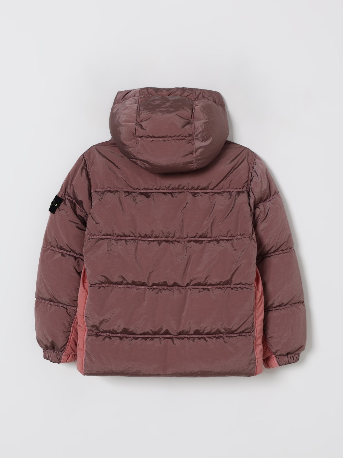 STONE ISLAND JUNIOR JACKE: Jacke kinder Stone Island Junior, Pink - Img 2