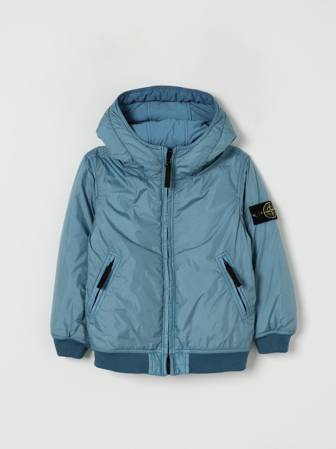 STONE ISLAND JUNIOR 재킷: 재킷 남아 Stone Island Junior, 노드 블루 - Img 1