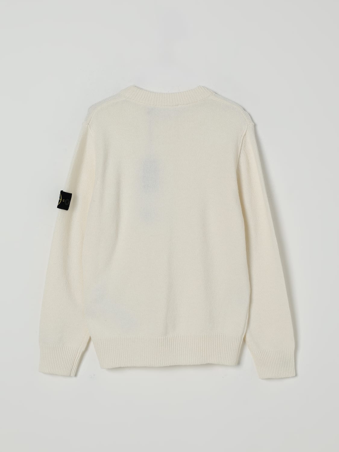 STONE ISLAND JUNIOR PULLOVER: Pullover kinder Stone Island Junior, Beige - Img 2