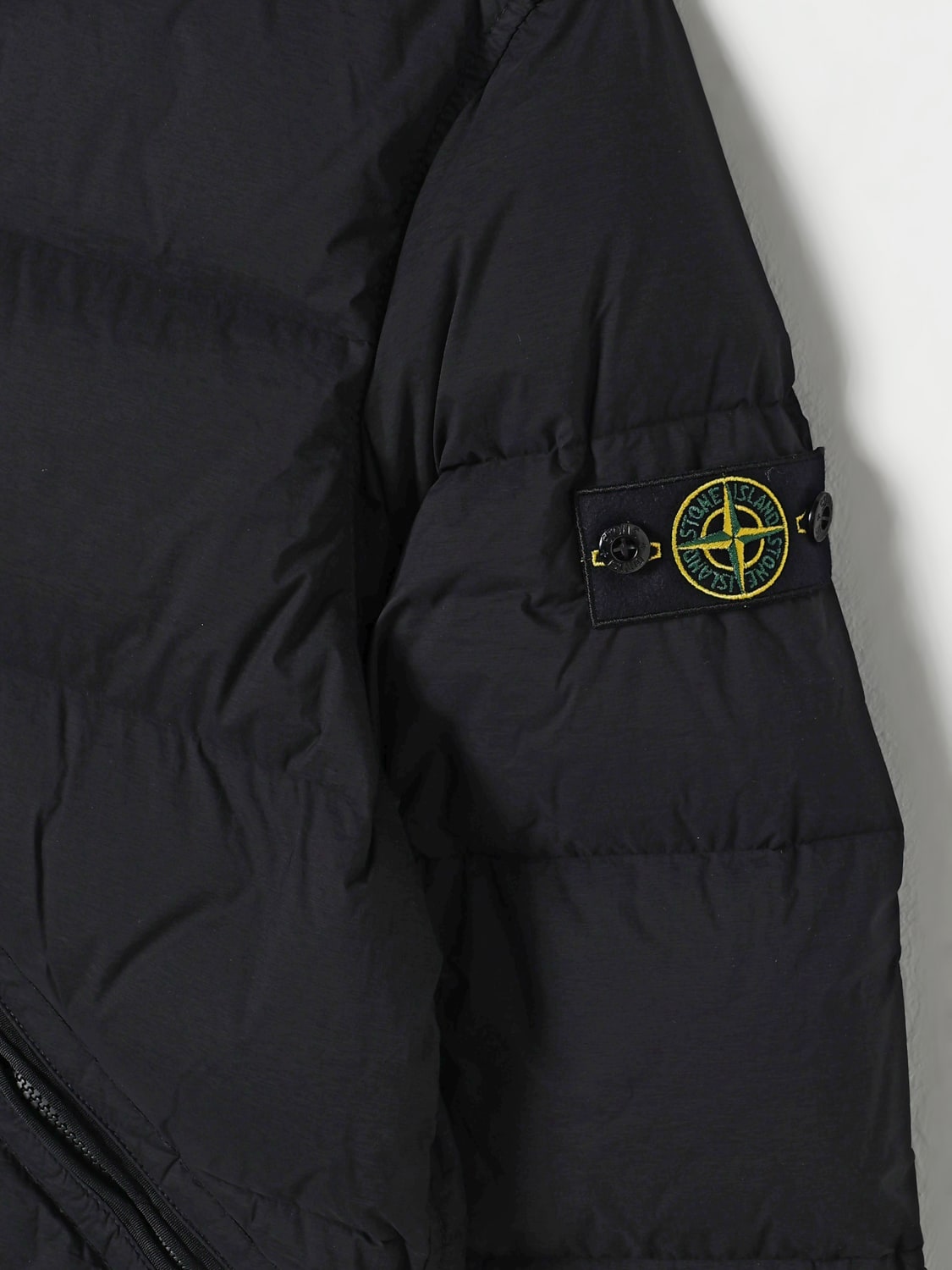 STONE ISLAND JUNIOR: Jacket kids - Black | Stone Island