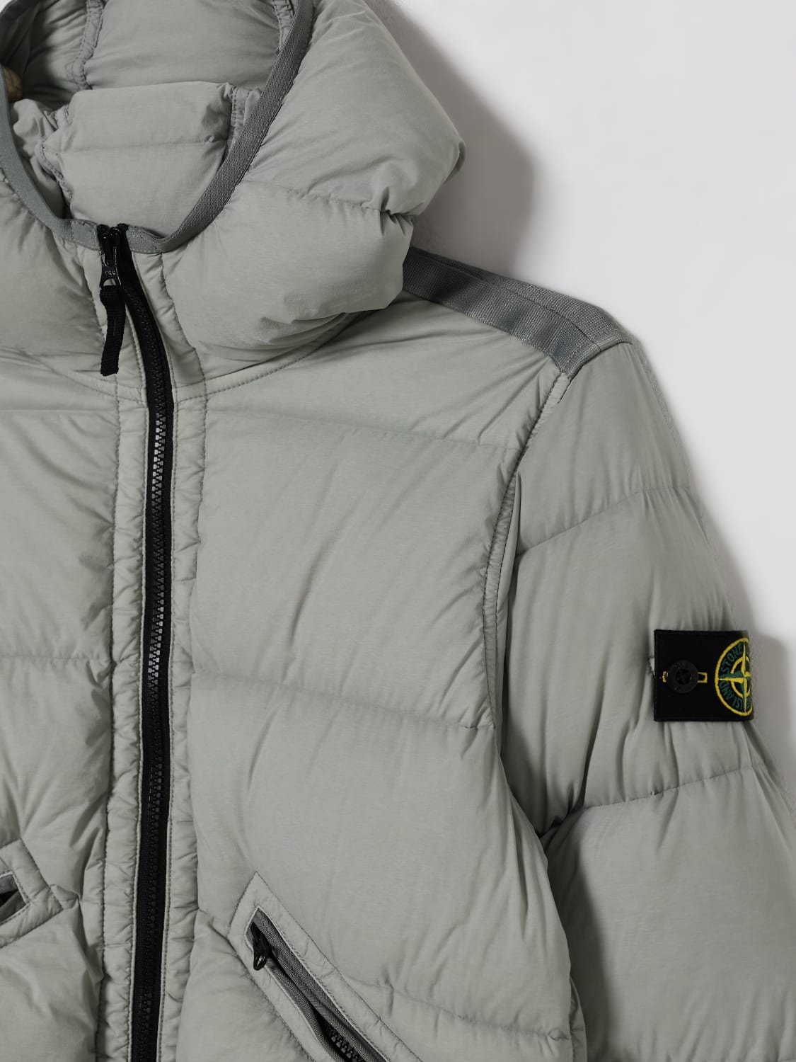 STONE ISLAND JUNIOR JACKET: Jacket kids Stone Island Junior, Grey - Img 3
