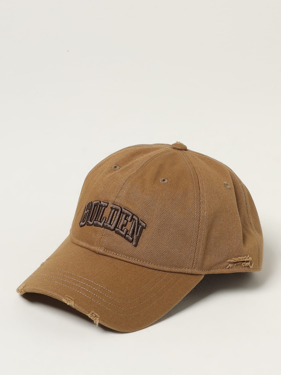 GOLDEN GOOSE: Hat men - Beige | Golden Goose hat