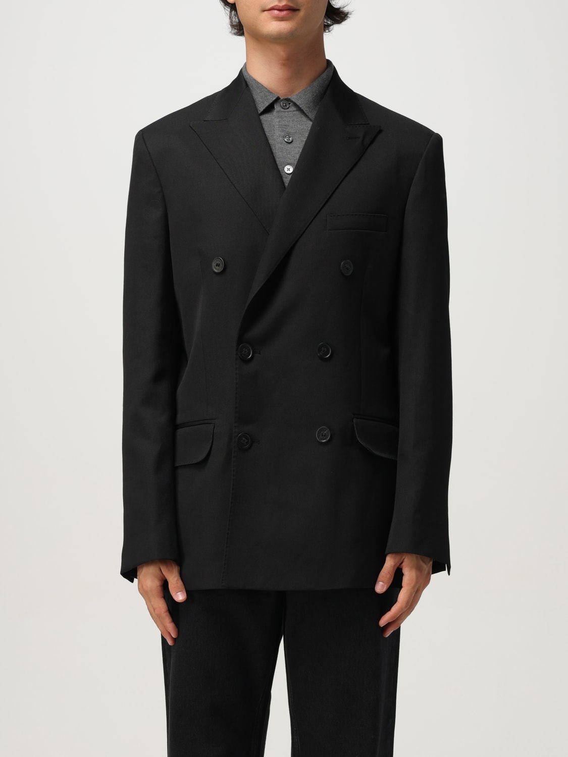 GOLDEN GOOSE JACKET: Coat men Golden Goose, Black - Img 1