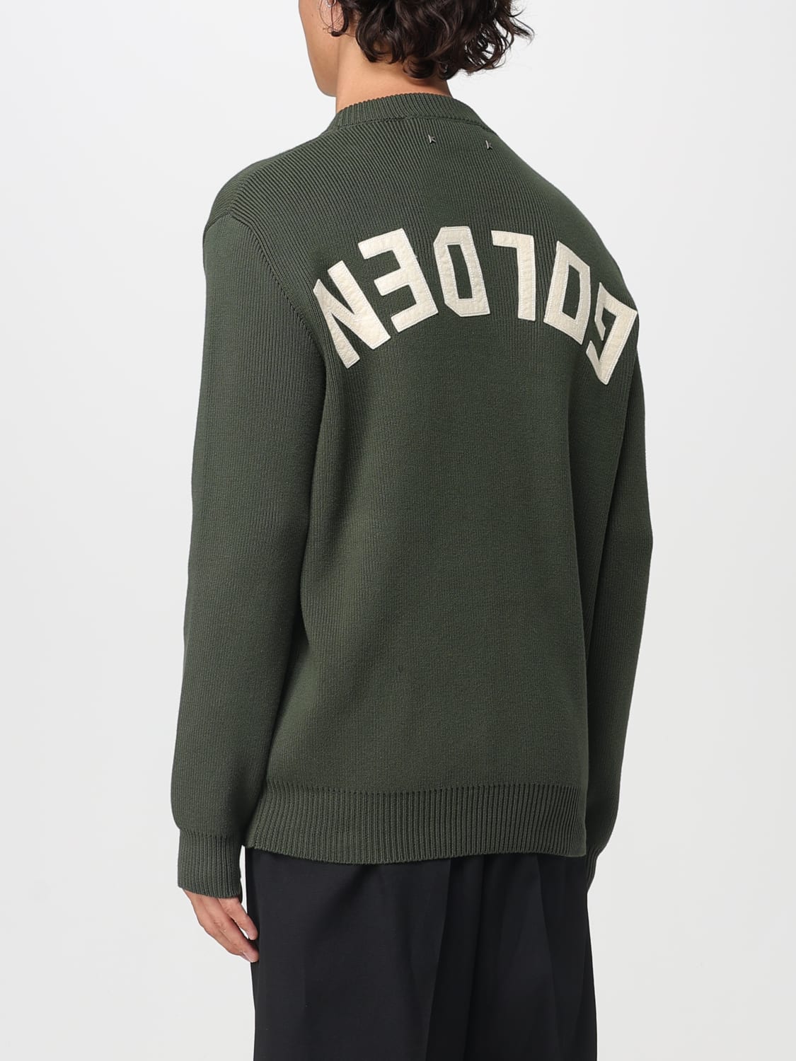 GOLDEN GOOSE PULLOVER: Pullover herren Golden Goose, Military - Img 3