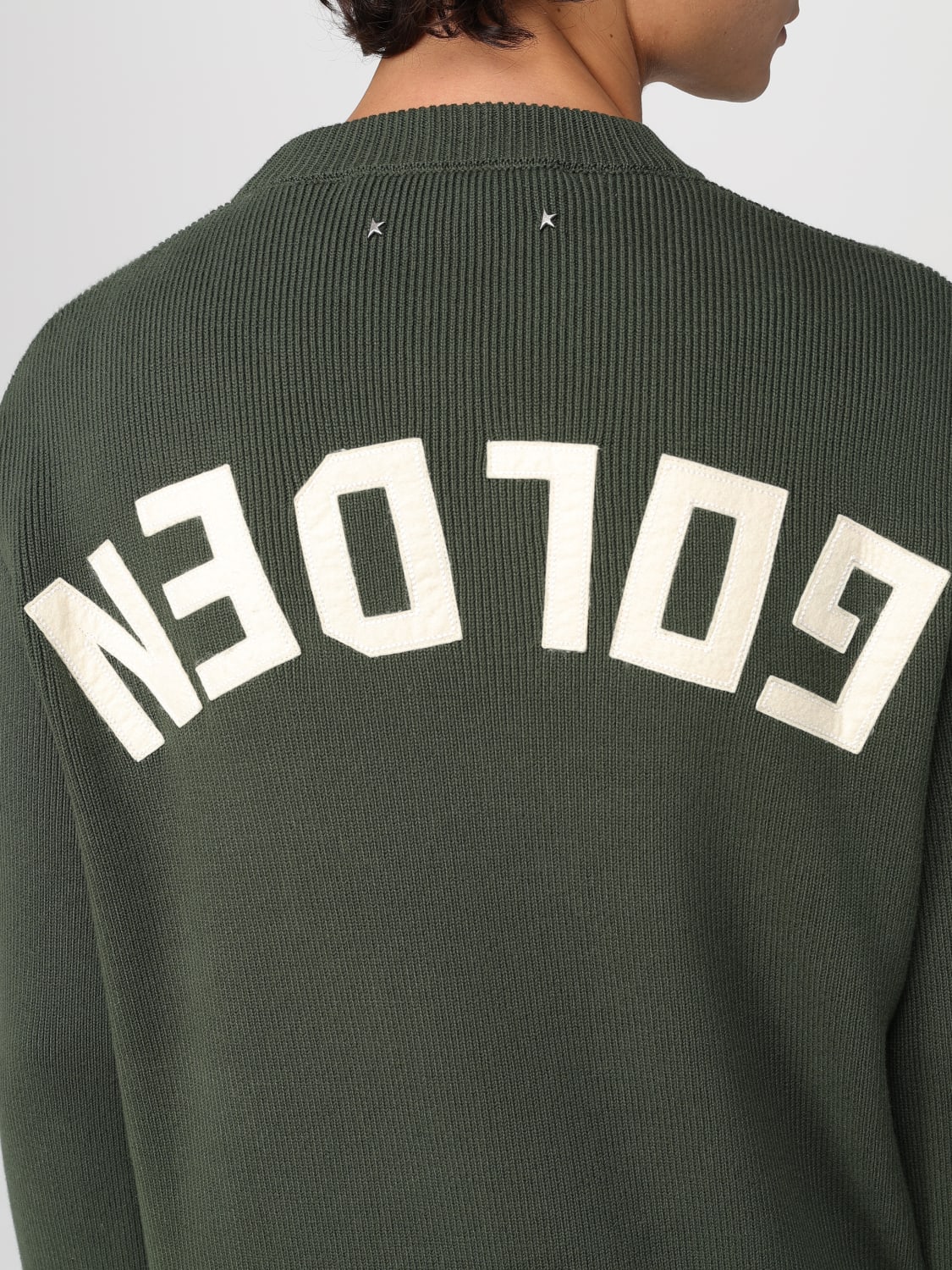 GOLDEN GOOSE PULLOVER: Pullover herren Golden Goose, Military - Img 5