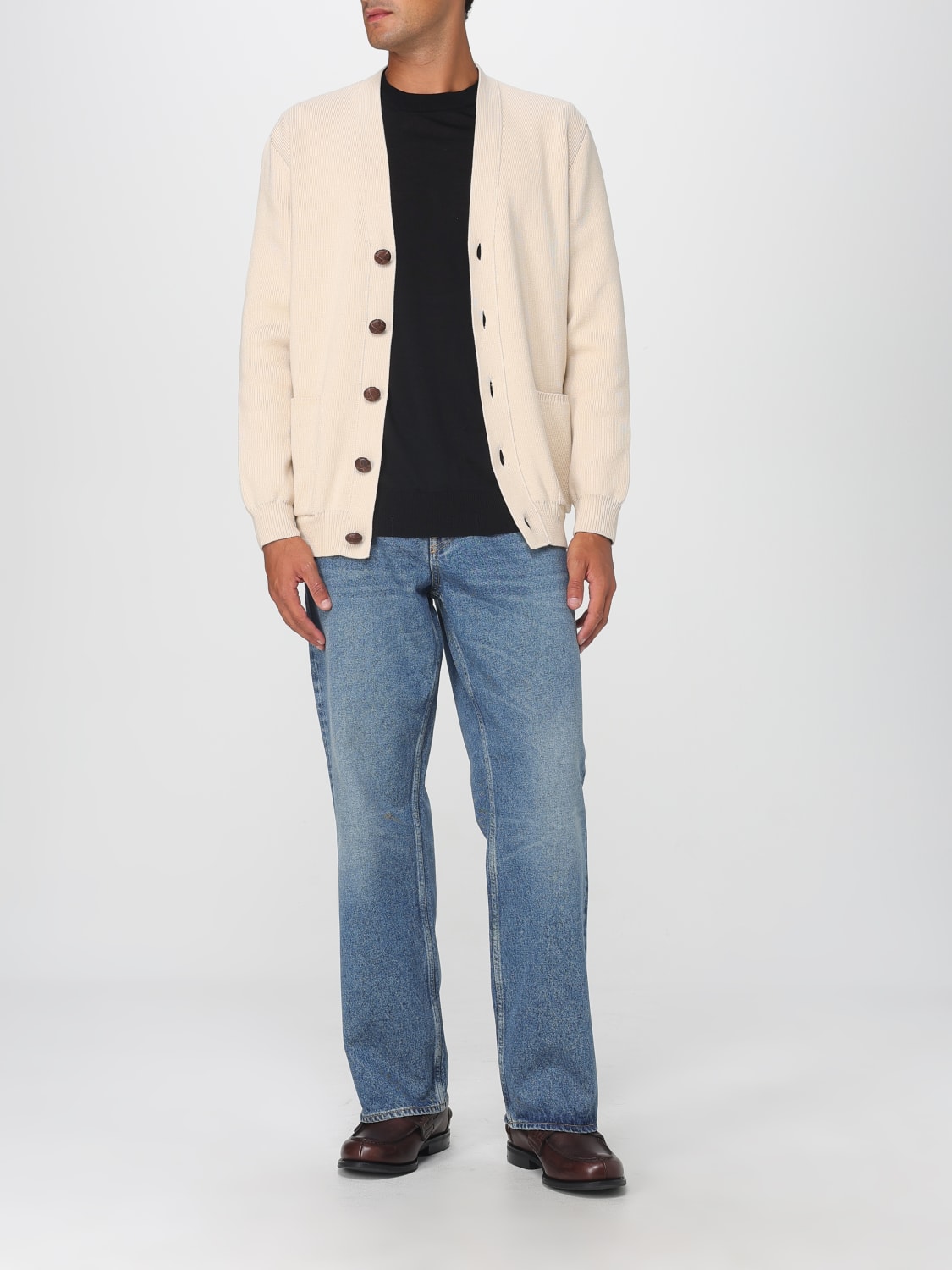 GOLDEN GOOSE SWEATER: Sweater men Golden Goose, Yellow Cream - Img 2