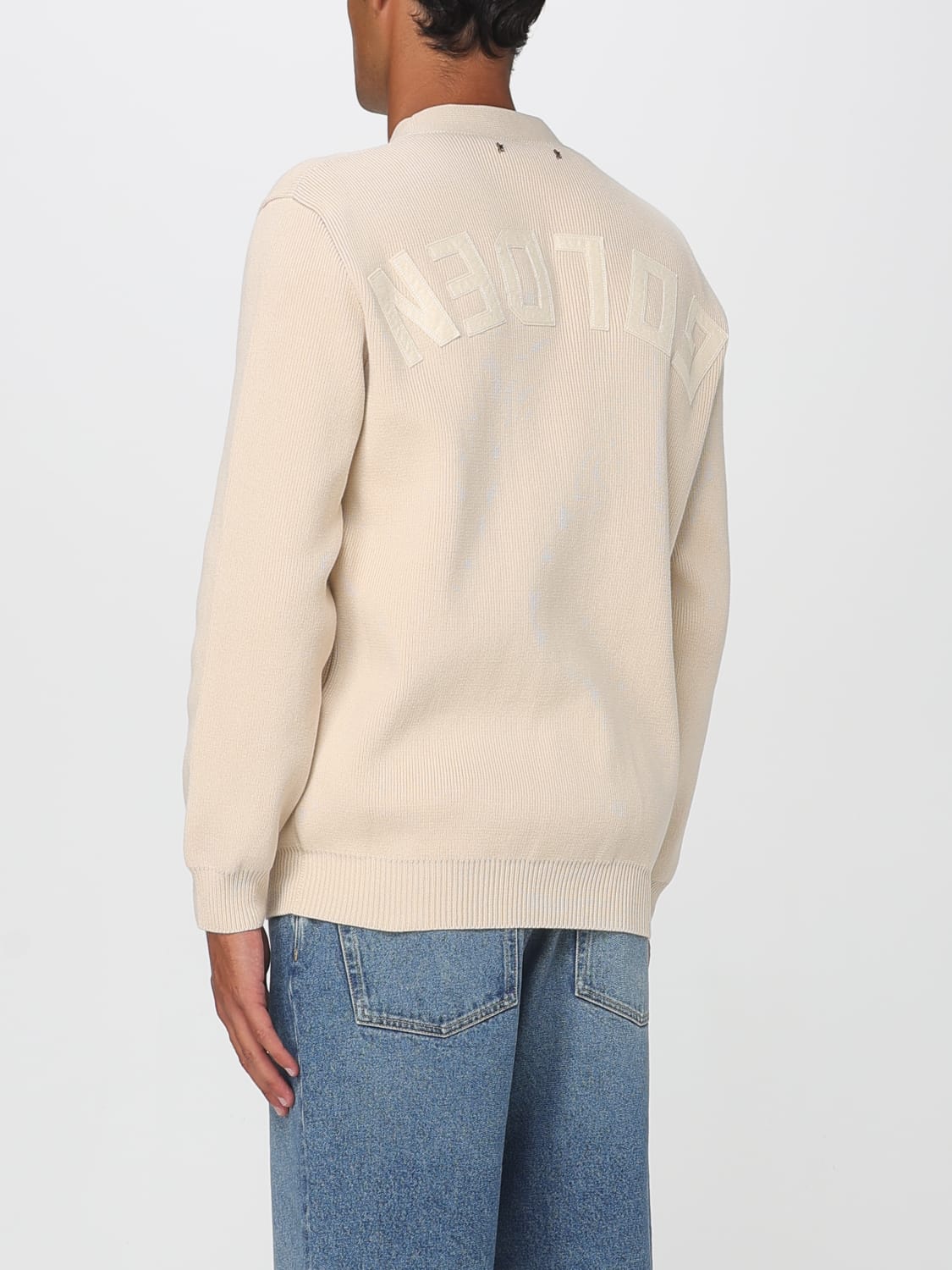 GOLDEN GOOSE SWEATER: Sweater men Golden Goose, Yellow Cream - Img 3