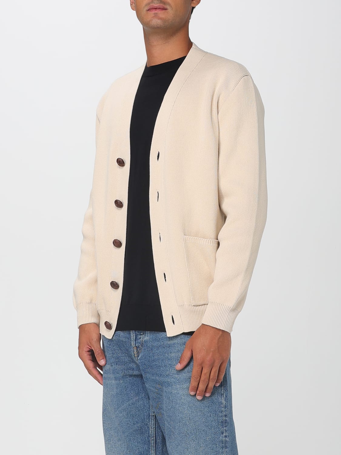 GOLDEN GOOSE SWEATER: Sweater men Golden Goose, Yellow Cream - Img 4