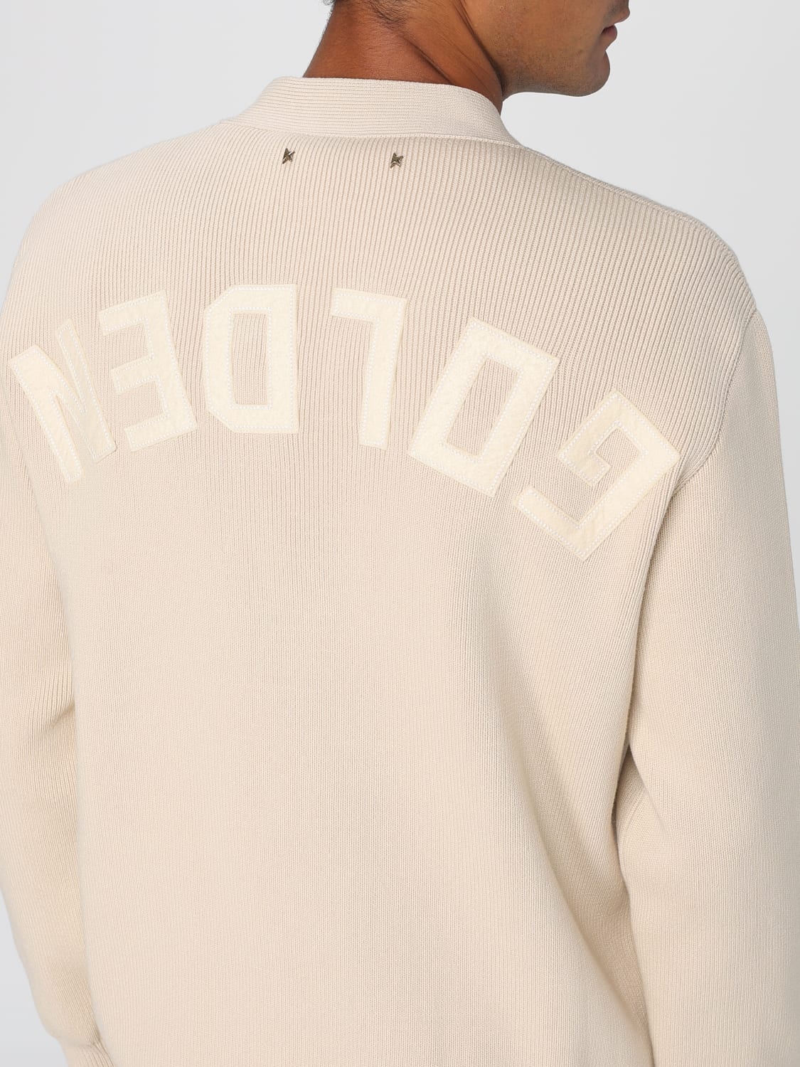 GOLDEN GOOSE SWEATER: Sweater men Golden Goose, Yellow Cream - Img 5