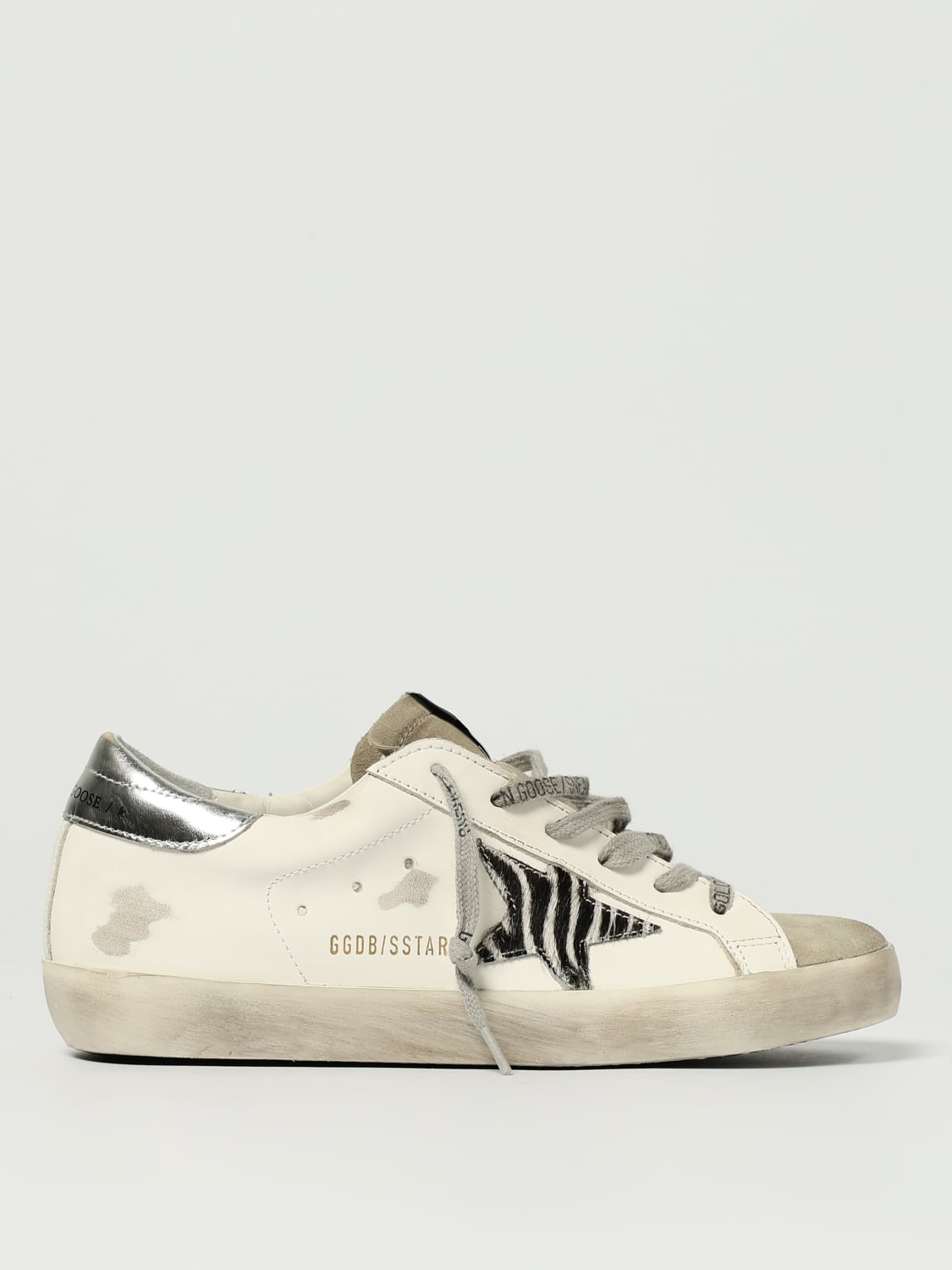GOLDEN GOOSE SNEAKERS: Sneakers woman Golden Goose, White - Img 1