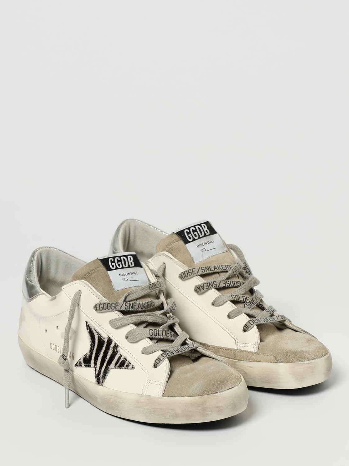GOLDEN GOOSE SNEAKERS: Sneakers woman Golden Goose, White - Img 2