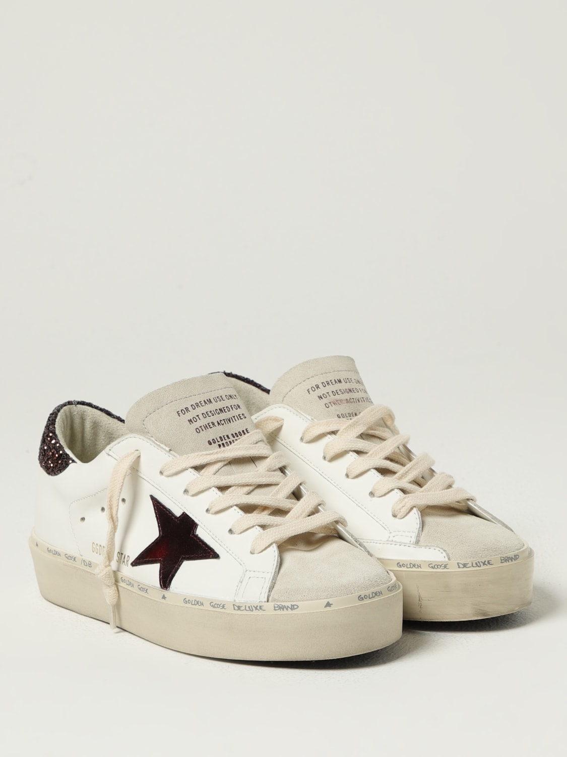 GOLDEN GOOSE SNEAKERS: Sneakers damen Golden Goose, Weiß - Img 2