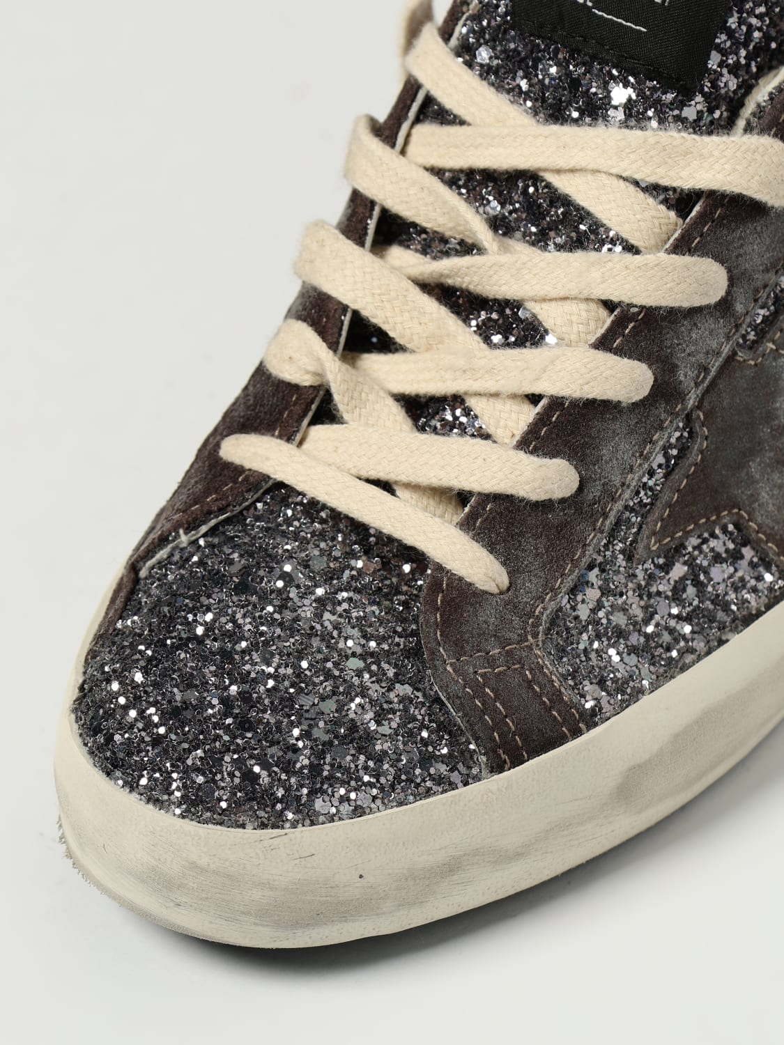 GOLDEN GOOSE ZAPATILLAS: Zapatillas mujer Golden Goose, Carbón - Img 4