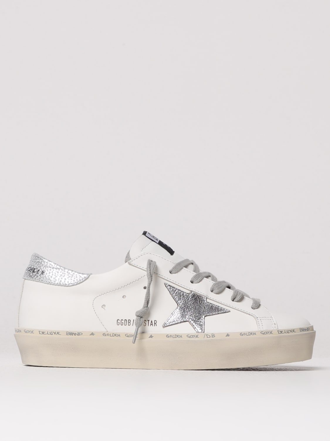 GOLDEN GOOSE SNEAKERS: Sneakers woman Golden Goose, White - Img 1