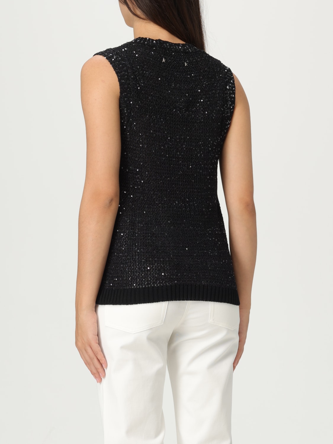 GOLDEN GOOSE WESTE: Pullover damen Golden Goose, Schwarz - Img 2