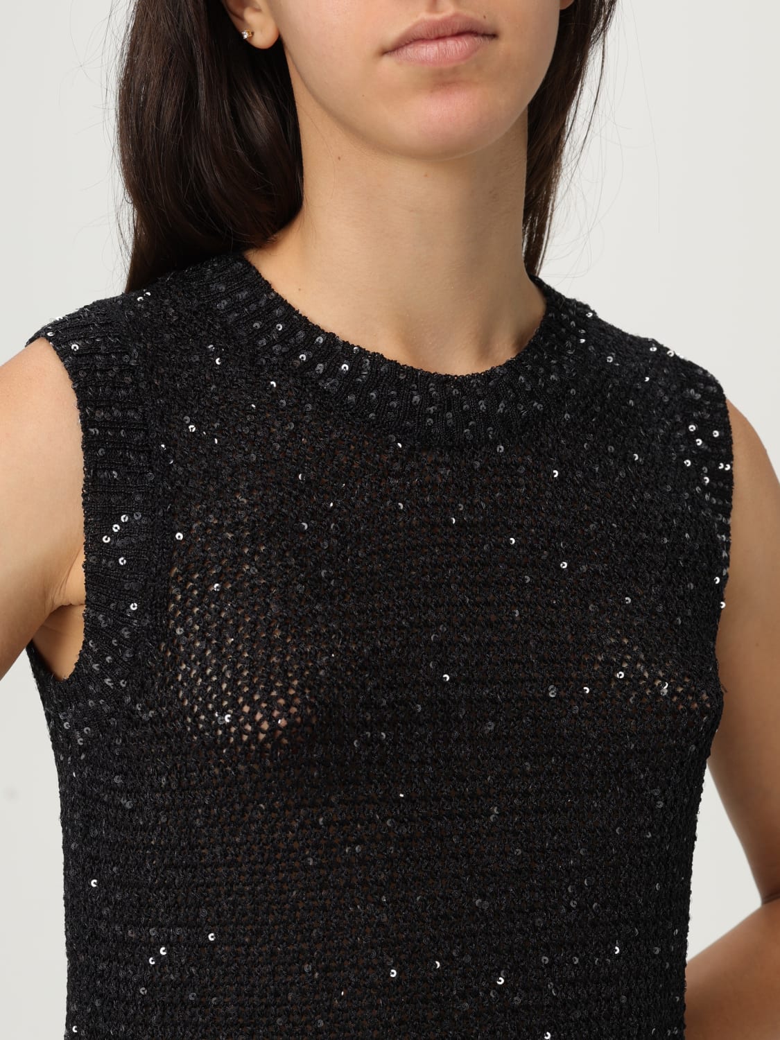 GOLDEN GOOSE WESTE: Pullover damen Golden Goose, Schwarz - Img 4