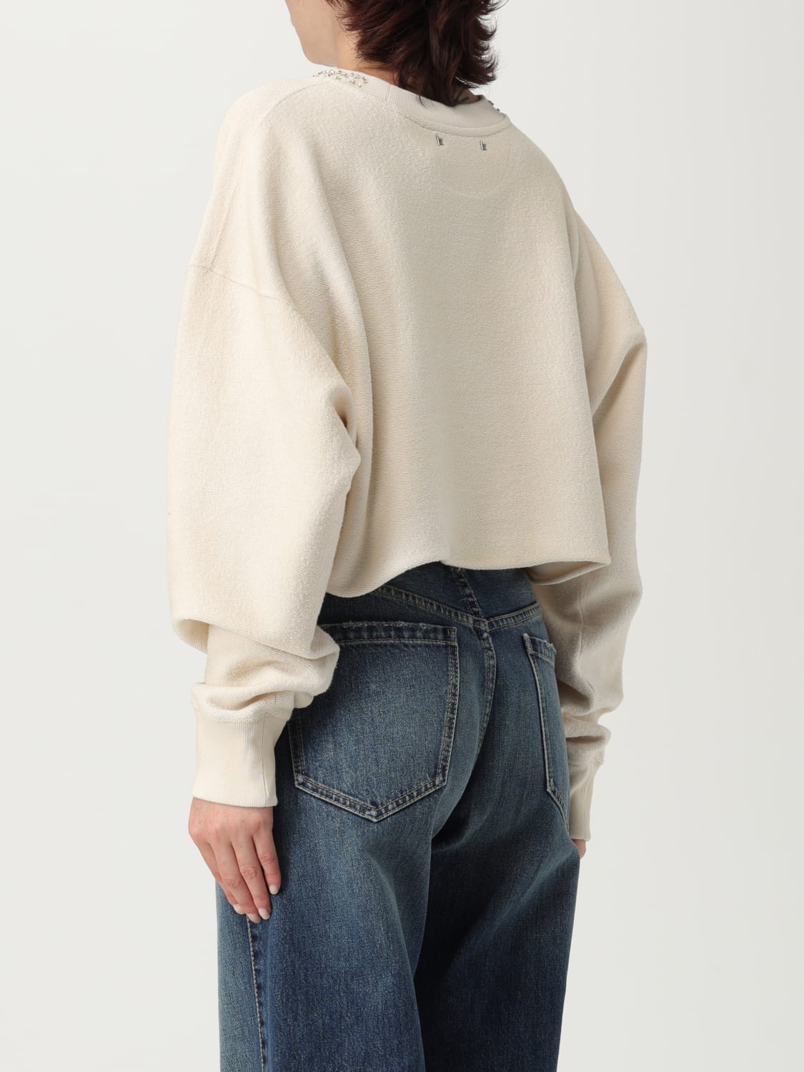 GOLDEN GOOSE SWEATSHIRT: Sweatshirt damen Golden Goose, Ice - Img 2