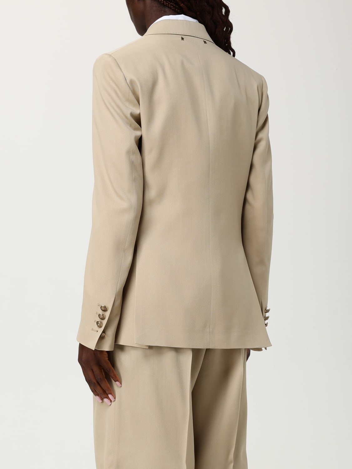 GOLDEN GOOSE JACKET: Blazer woman Golden Goose, Sand - Img 3