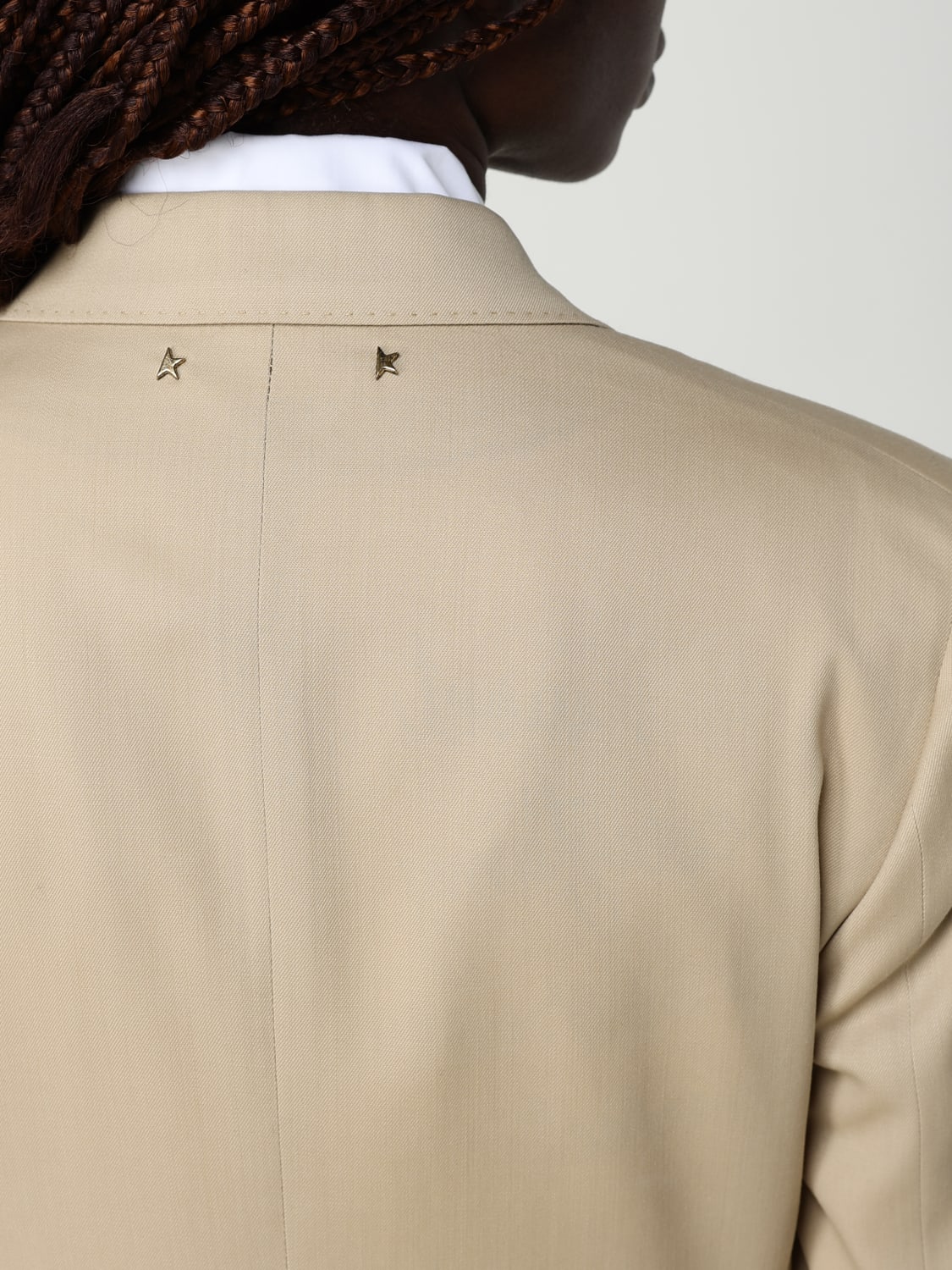 GOLDEN GOOSE JACKET: Blazer woman Golden Goose, Sand - Img 5