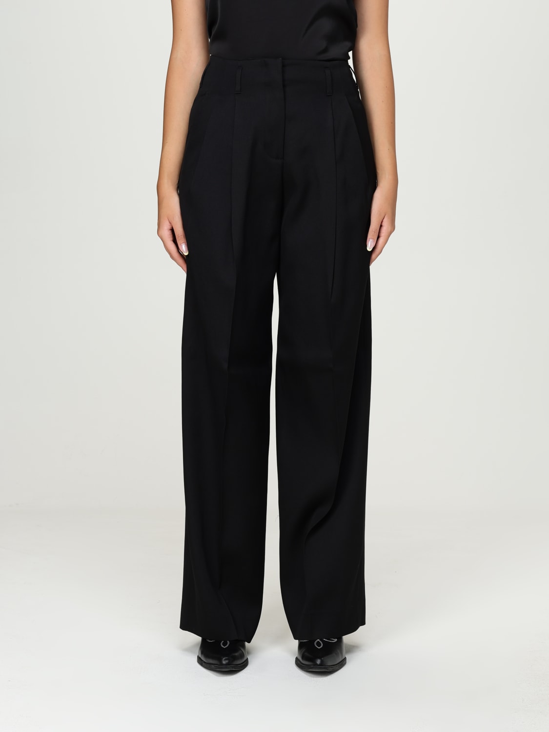 GOLDEN GOOSE PANTS: Pants woman Golden Goose, Black - Img 1