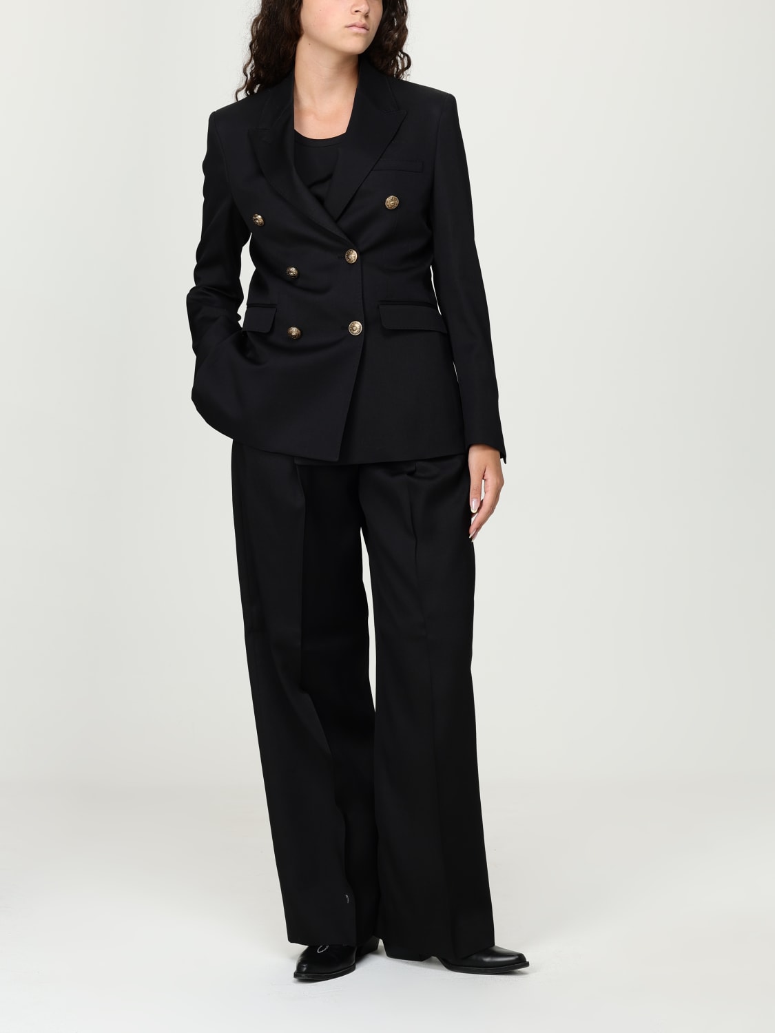 GOLDEN GOOSE PANTS: Pants woman Golden Goose, Black - Img 2