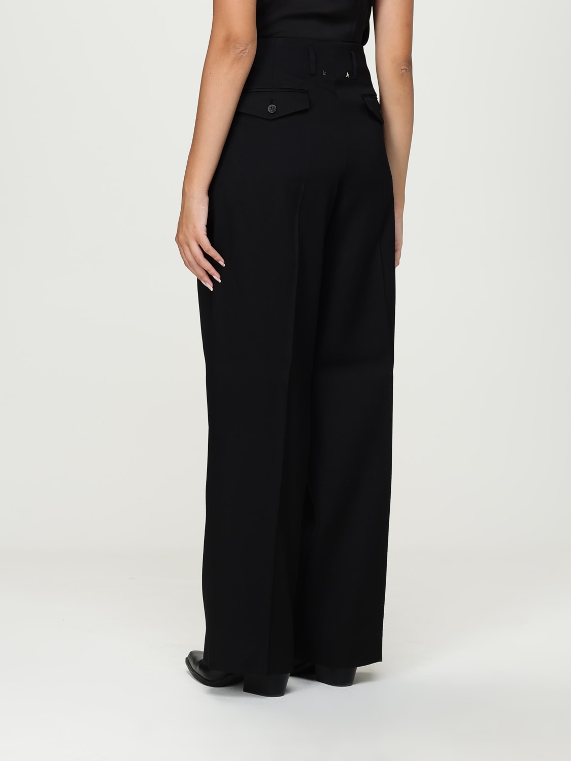 GOLDEN GOOSE PANTS: Pants woman Golden Goose, Black - Img 3