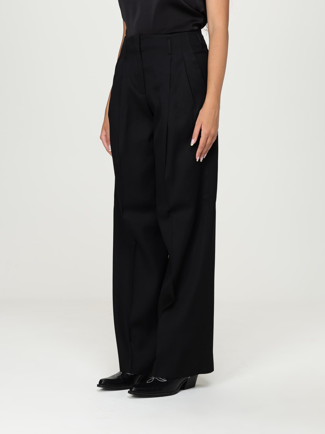 GOLDEN GOOSE PANTS: Pants woman Golden Goose, Black - Img 4