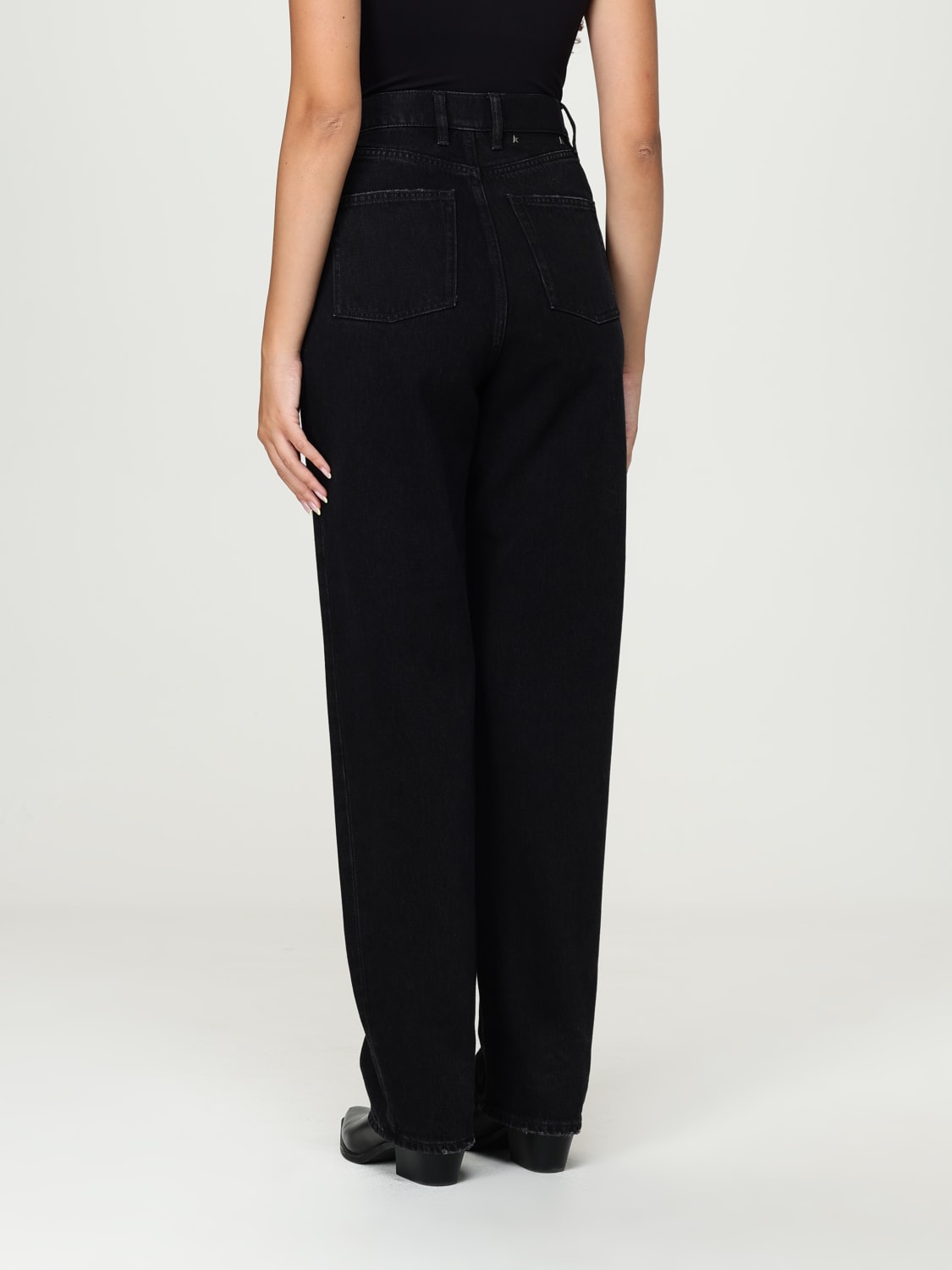 GOLDEN GOOSE VAQUEROS: Vaquero mujer Golden Goose, Negro - Img 2