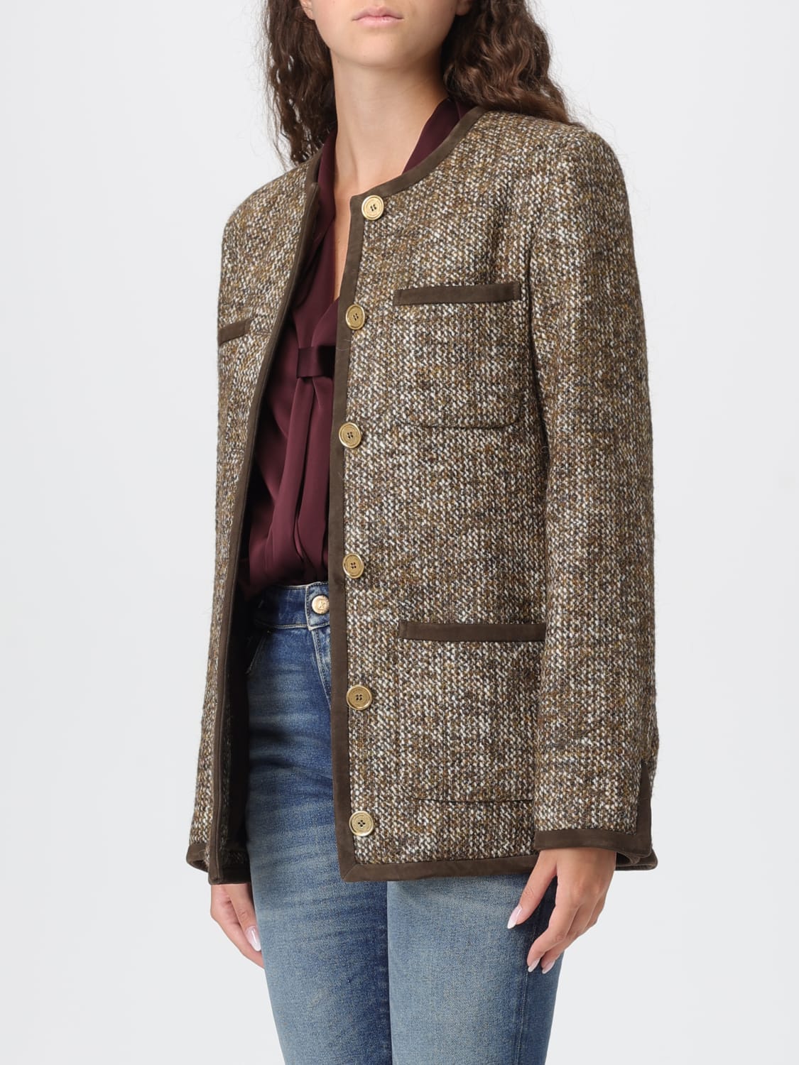 GOLDEN GOOSE JACKET: Blazer woman Golden Goose, Dark - Img 4