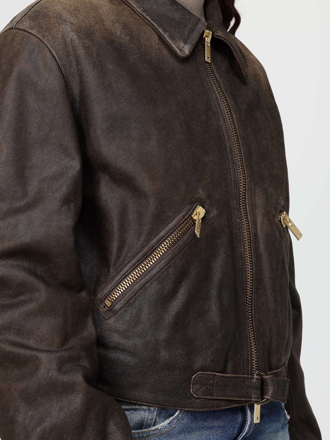 GOLDEN GOOSE JACKET: Jacket woman Golden Goose, Dark - Img 5