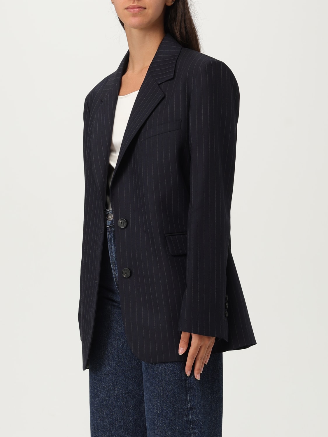 GOLDEN GOOSE JACKET: Blazer woman Golden Goose, Navy - Img 4