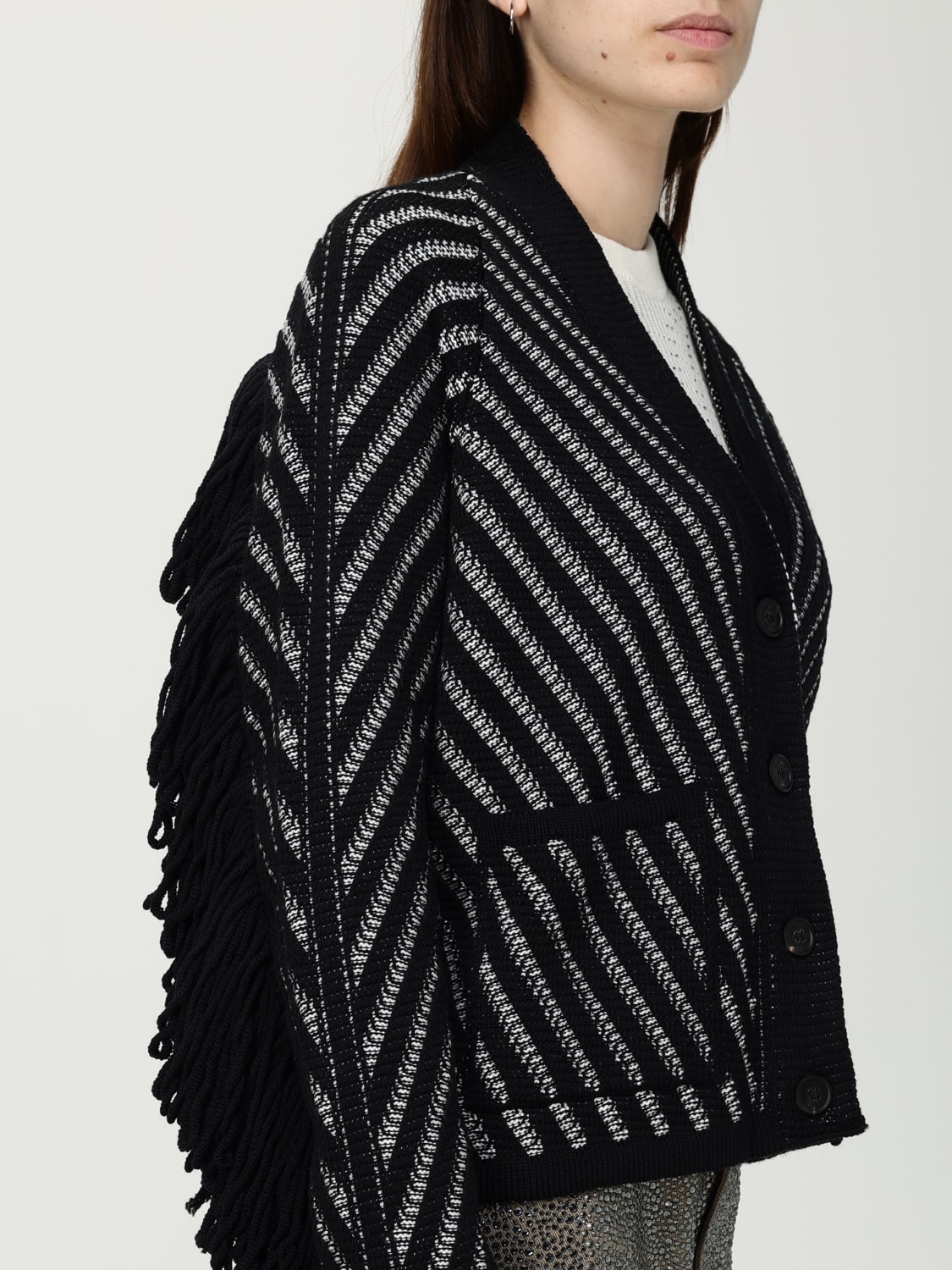 GOLDEN GOOSE SWEATER: Blazer woman Golden Goose, Black - Img 5