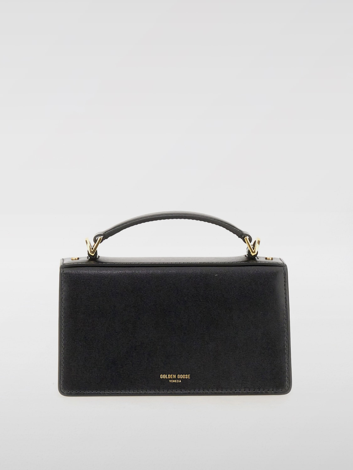 GOLDEN GOOSE BOLSO DE MANO: Bolso de hombro mujer Golden Goose, Negro - Img 2