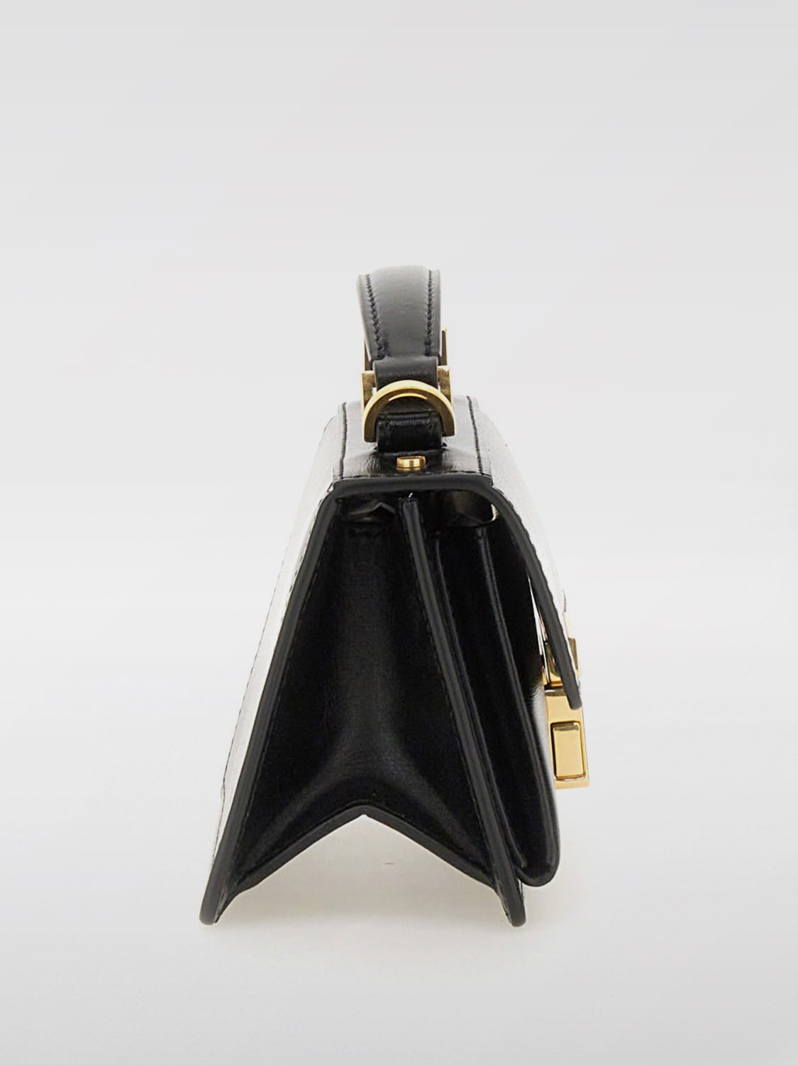 GOLDEN GOOSE BOLSO DE MANO: Bolso de hombro mujer Golden Goose, Negro - Img 4