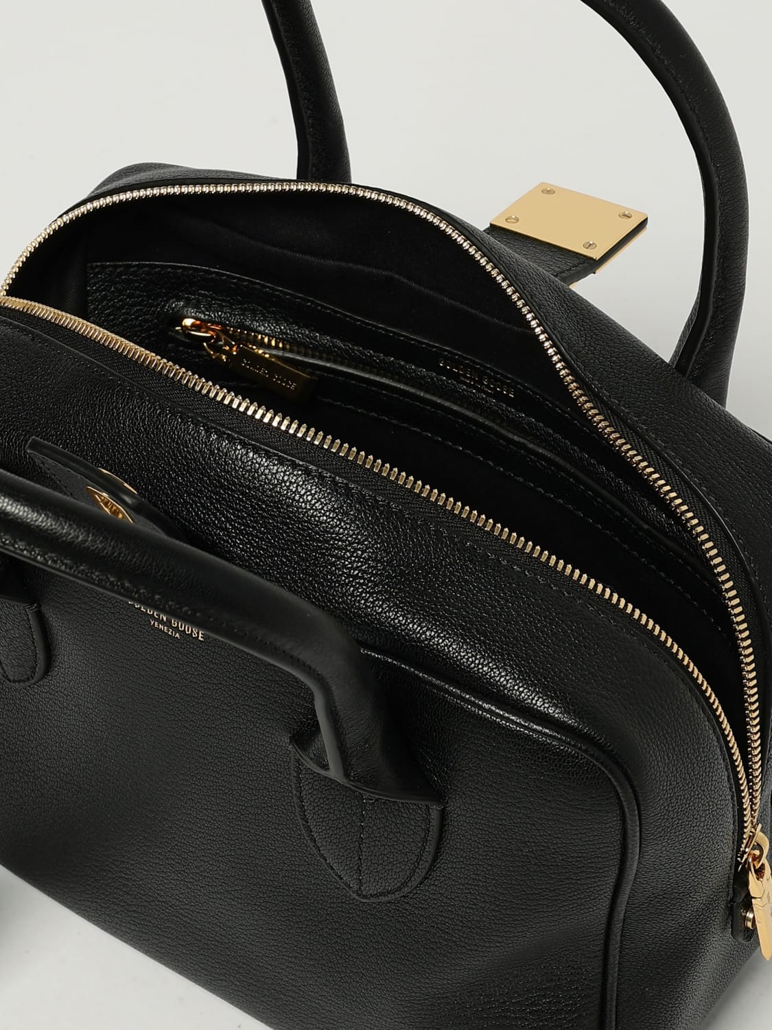 GOLDEN GOOSE HANDTASCHE: Schultertasche damen Golden Goose, Schwarz - Img 5