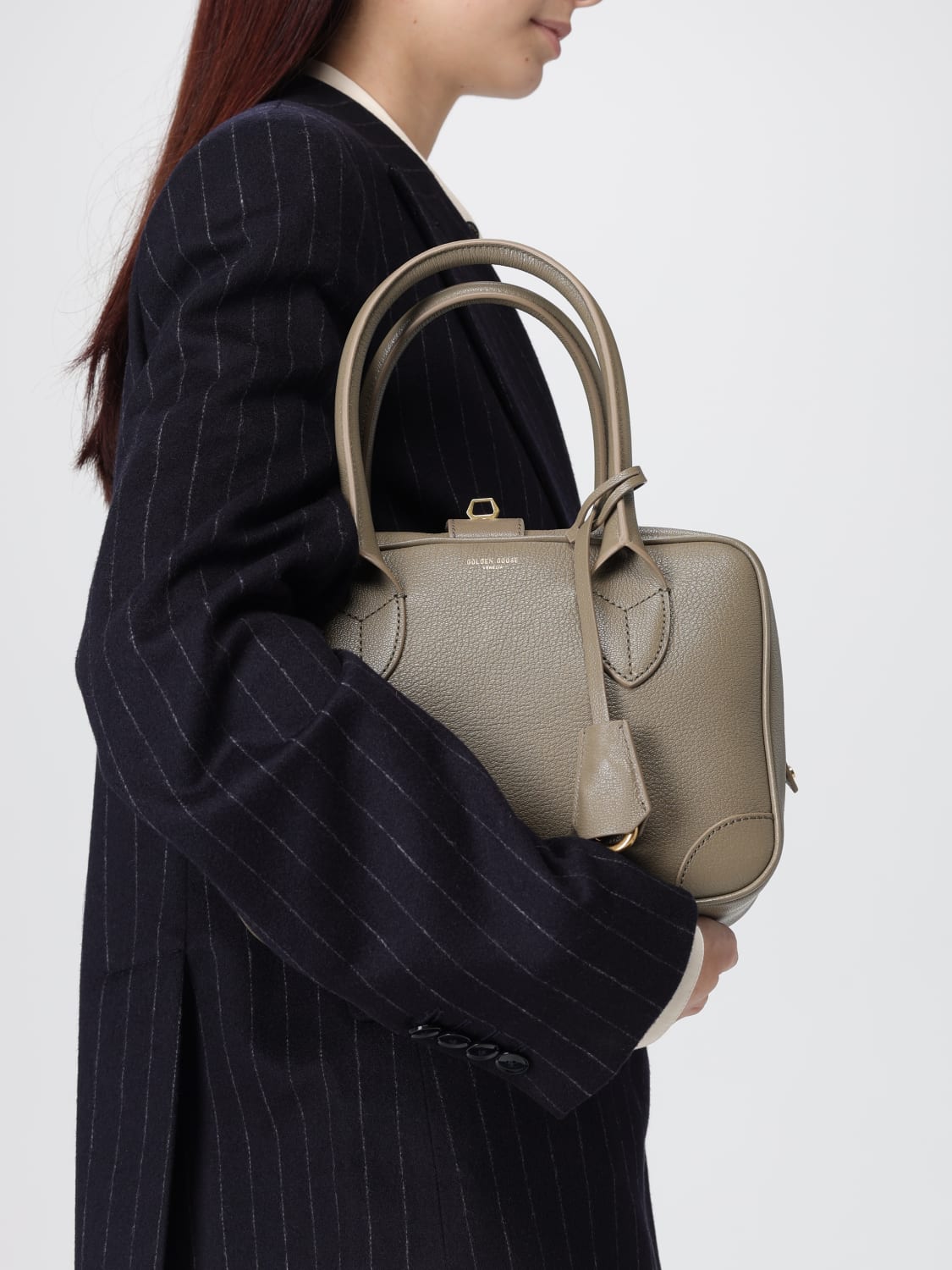 GOLDEN GOOSE HANDBAG: Shoulder bag woman Golden Goose, Sage - Img 2