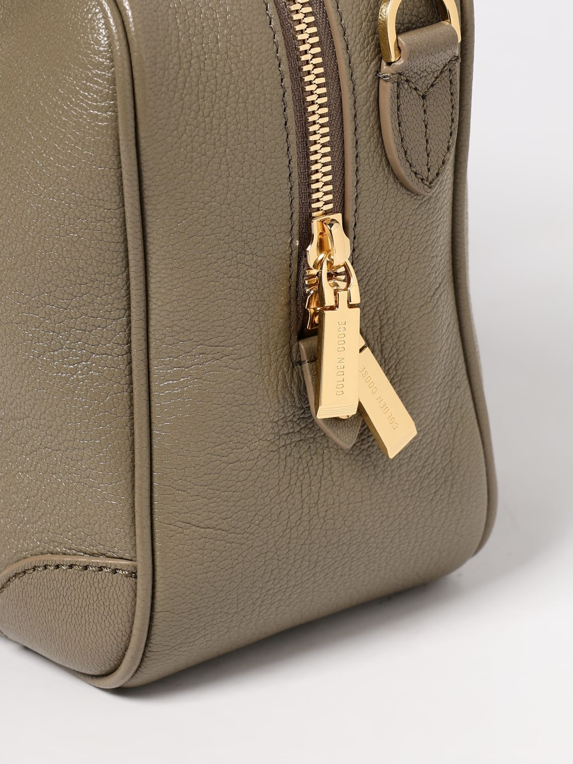 GOLDEN GOOSE HANDBAG: Shoulder bag woman Golden Goose, Sage - Img 4