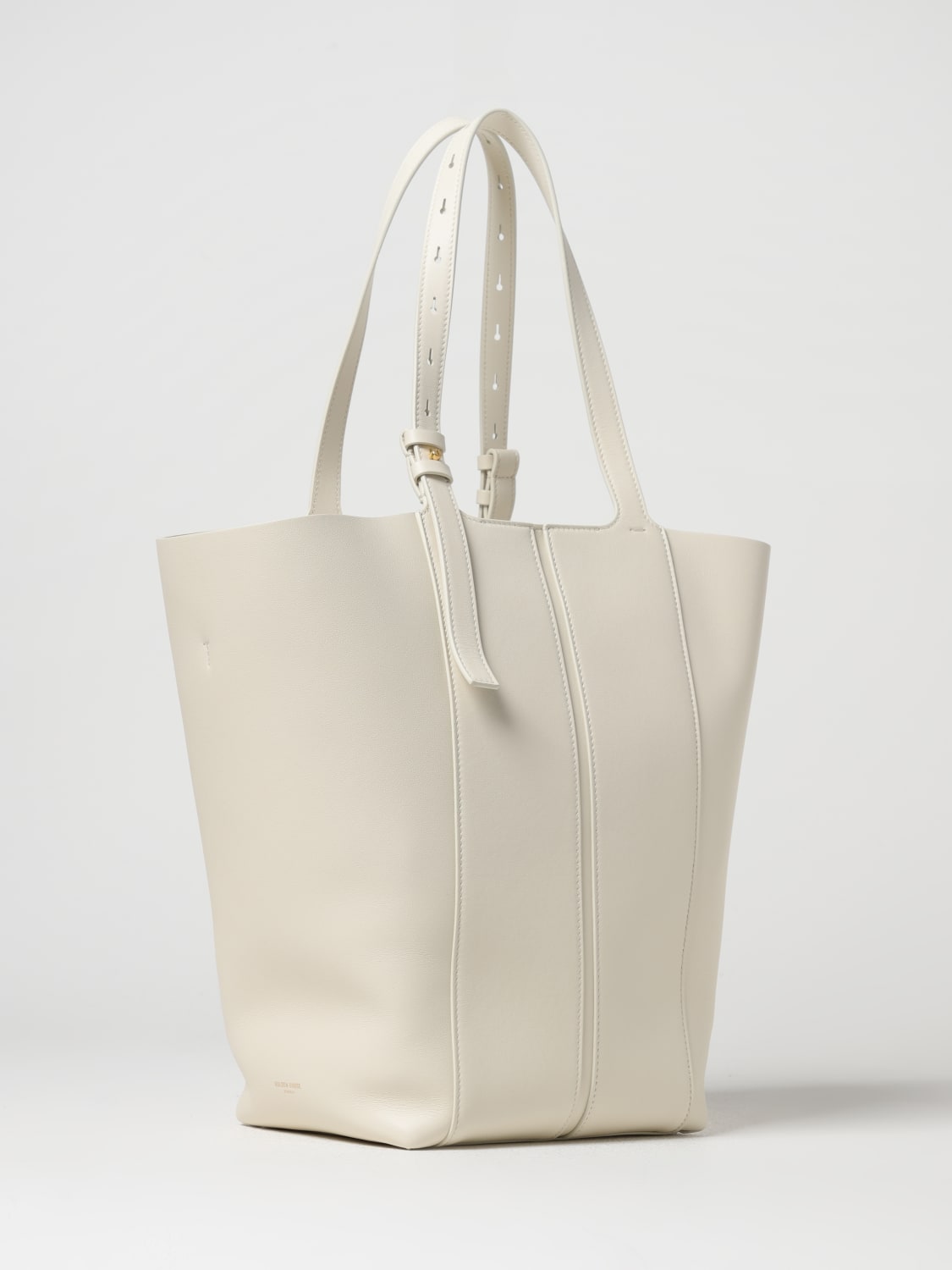 GOLDEN GOOSE TRAGETASCHE: Schultertasche damen Golden Goose, Butter - Img 2