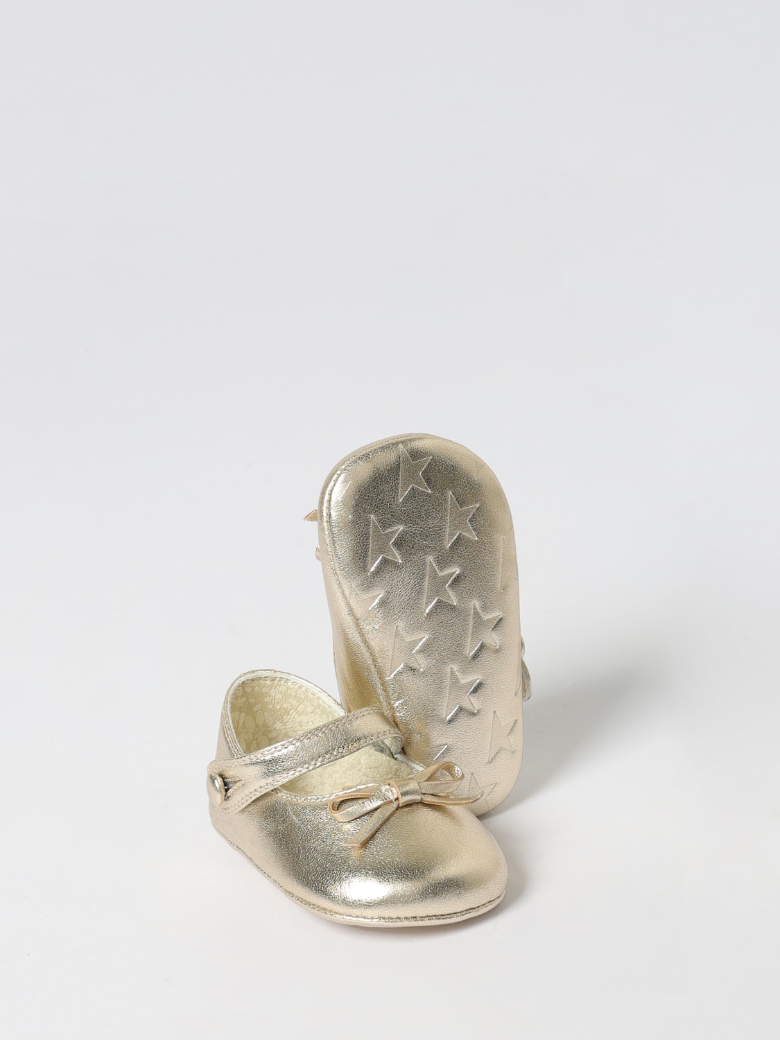 GOLDEN GOOSE SHOES: Shoes kids Golden Goose, Gold - Img 2