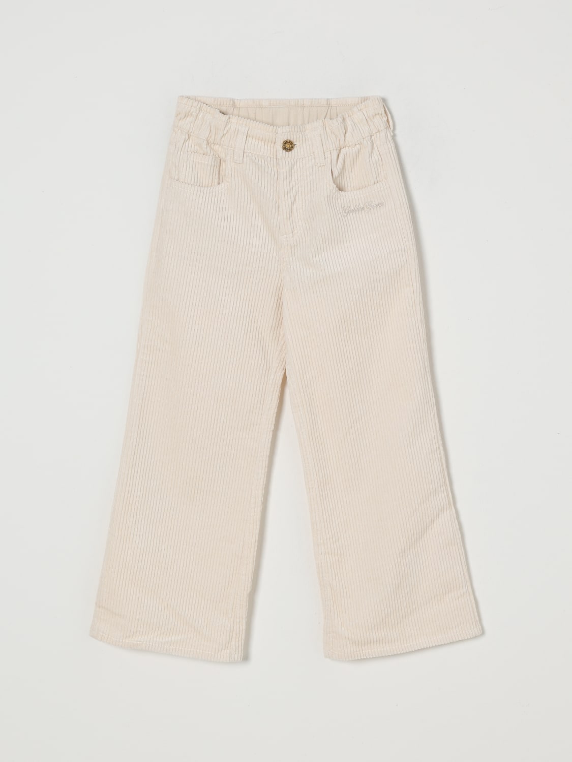 GOLDEN GOOSE PANTS: Pants kids Golden Goose, Ivory - Img 1