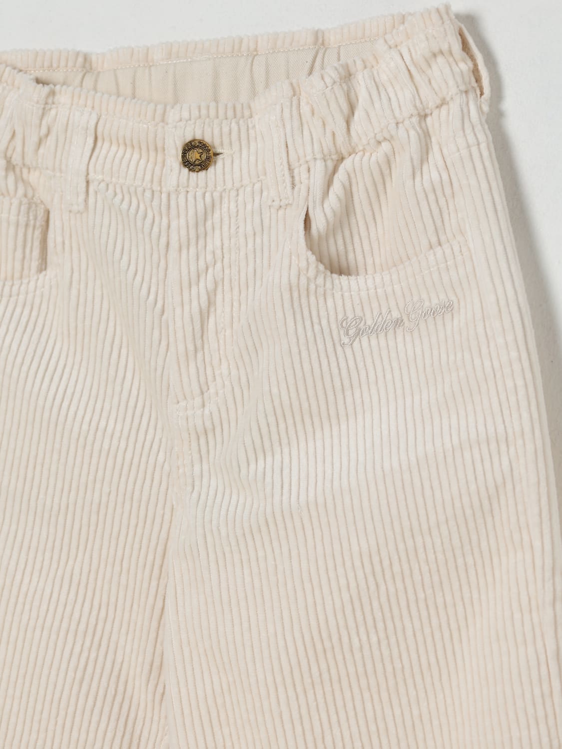 GOLDEN GOOSE PANTS: Pants kids Golden Goose, Ivory - Img 3