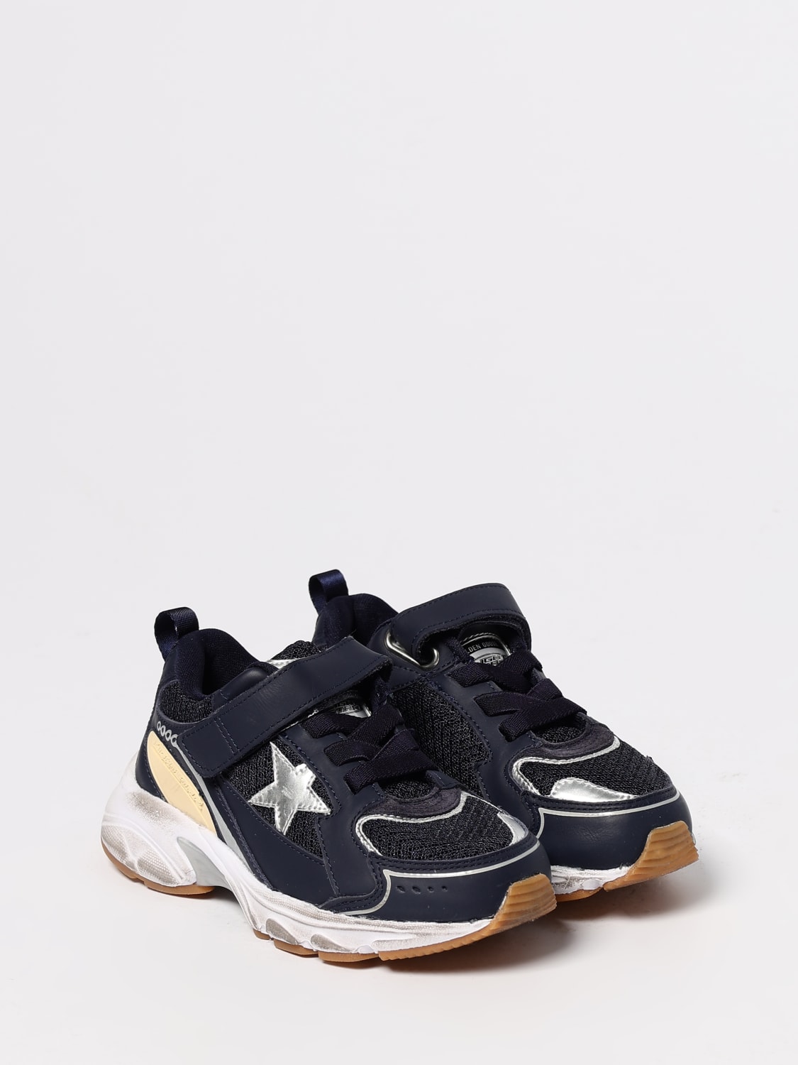 GOLDEN GOOSE SNEAKERS: Sneakers kids Golden Goose, Navy - Img 2