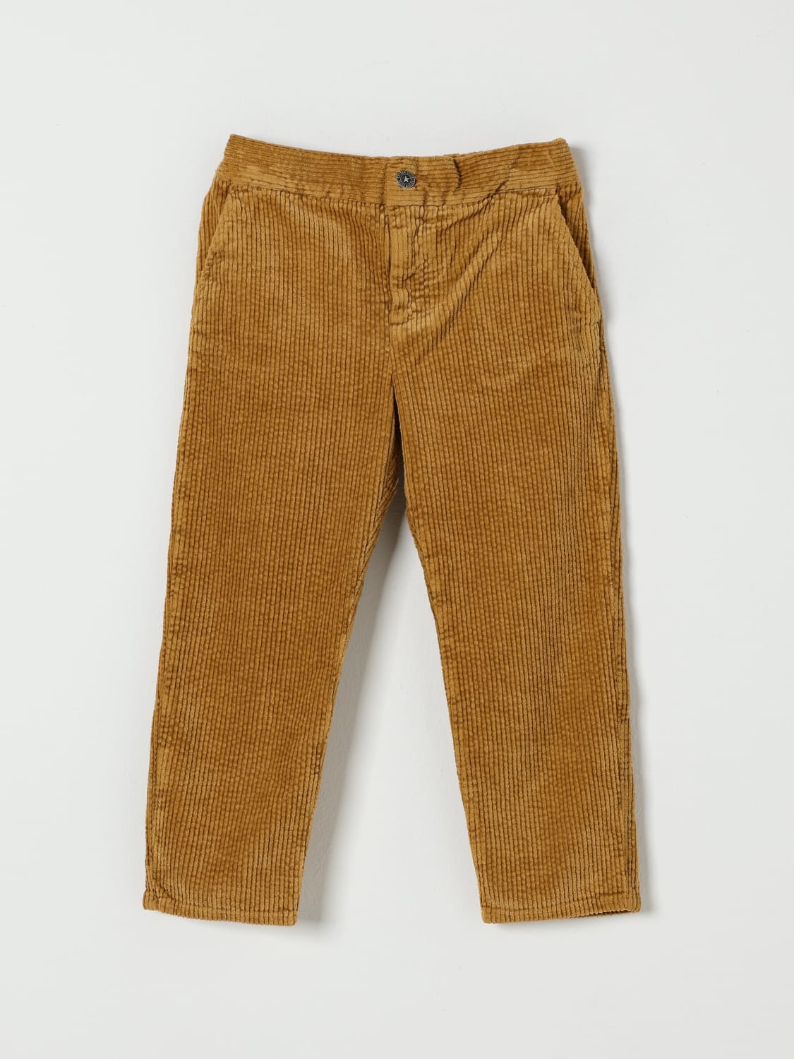 GOLDEN GOOSE PANTS: Pants kids Golden Goose, Leather - Img 1