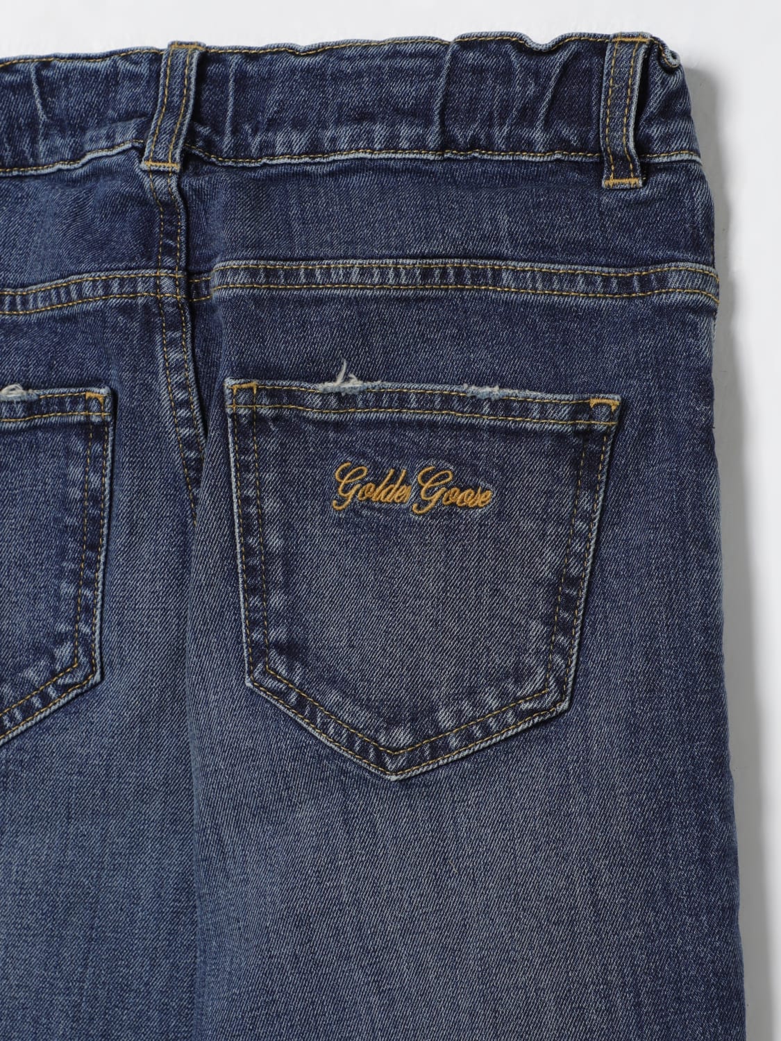GOLDEN GOOSE JEANS: Jeans kids Golden Goose, Denim - Img 3