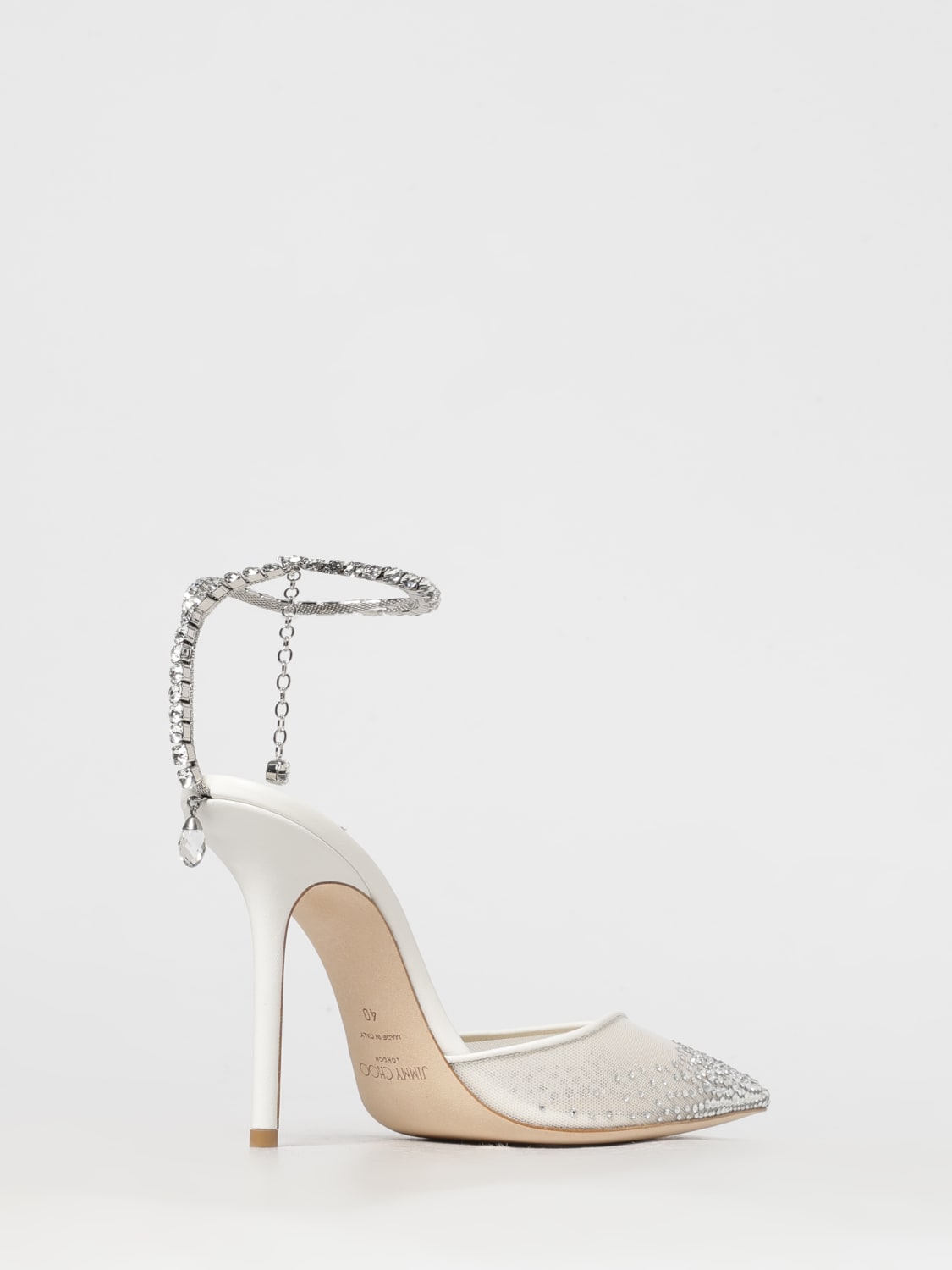 JIMMY CHOO PUMP: Shoes woman Jimmy Choo, White - Img 3